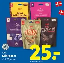 Lidl Miniposer, DKK 25 tilbud