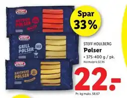 Lidl Pølser, DKK 22 tilbud