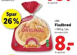 Lidl Fladbrød, DKK 8 tilbud