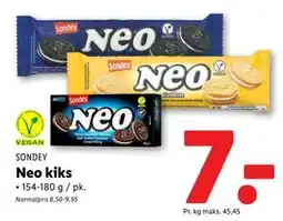 Lidl Neo kiks, DKK 7 tilbud