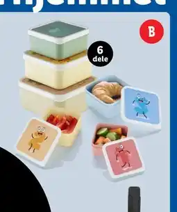Lidl Sæt med snackbokse², DKK 15 tilbud