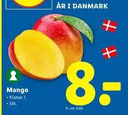 Lidl Mango, DKK 8 tilbud