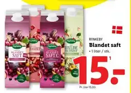 Lidl Blandet saft, DKK 15 tilbud