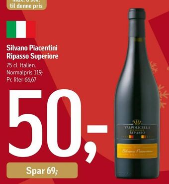 Føtex Silvano Piacentini Ripasso Superiore tilbud