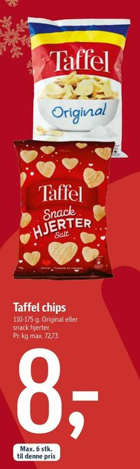 Føtex Taffel chips tilbud