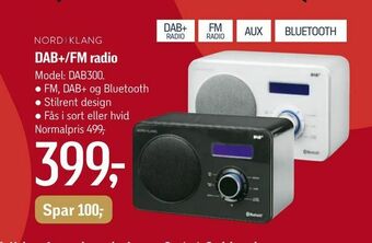 Føtex DAB+/FM radio tilbud