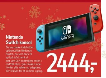 Føtex Nintendo Switch konsol tilbud