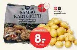 SPAR Gestus Nye Samsø Kartofler, DKK 8 tilbud