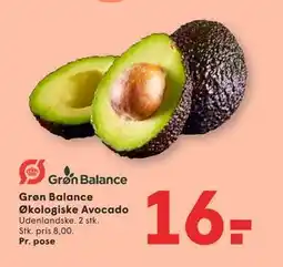 SPAR Grøn Balance Økologiske Avocado, DKK 16 tilbud