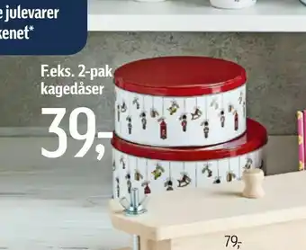 2-pak kagedåser