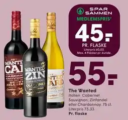 SPAR The Wanted, DKK 55, App-pris tilbud