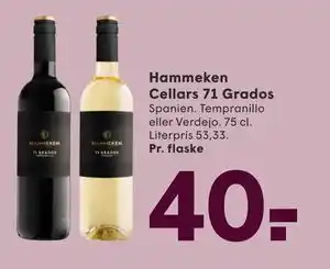 SPAR Hammeken Cellars 71 Grados, DKK 40 tilbud