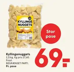 SPAR Kyllingenuggets, DKK 69 tilbud