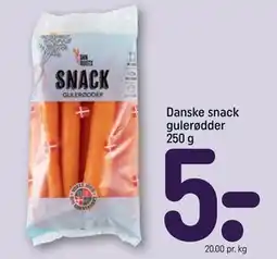 REMA 1000 Danske snack gulerødder 250 g, DKK 5 tilbud