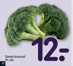 REMA 1000 Dansk broccoli Pr. stk., DKK 12 tilbud