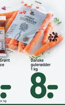 REMA 1000 Danske gulerødder 1 kg, DKK 8 tilbud