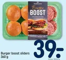 REMA 1000 Burger boost sliders 360 g, DKK 39 tilbud