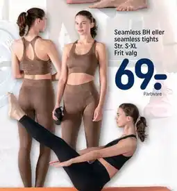 REMA 1000 Seamless BH eller seamless tights Str. S-XL Frit valg, DKK 69 tilbud