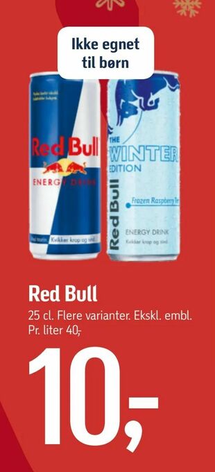 Føtex Red Bull tilbud