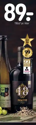 REMA 1000 Diciotto Primitivo Puglia Italien, 75 cl, DKK 89 tilbud