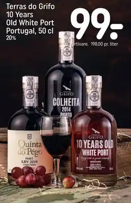 REMA 1000 Terras do Grifo 10 Years Old White Port Portugal, 50 cl, DKK 99 tilbud