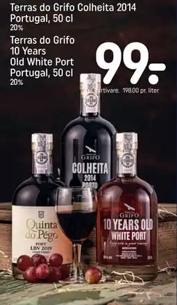REMA 1000 Terras do Grifo Colheita 2014 Portugal, 50 cl, DKK 99 tilbud