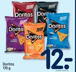 REMA 1000 Doritos 170 g, DKK 12 tilbud