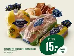 Min Købmand Schulstad Det Gode Rugbrød eller Hvedebrød, DKK 15 tilbud