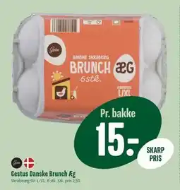 Min Købmand Gestus Danske Brunch Æg, DKK 15 tilbud