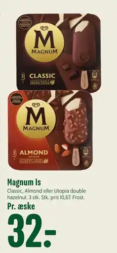 Min Købmand Magnum Is, DKK 32 tilbud