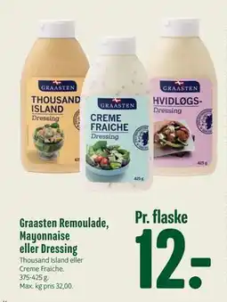 Min Købmand Graasten Remoulade, Mayonnaise eller Dressing, DKK 12 tilbud