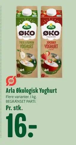 Min Købmand Arla Økologisk Yoghurt, DKK 16 tilbud