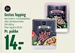 Min Købmand Gestus Topping, DKK 14 tilbud