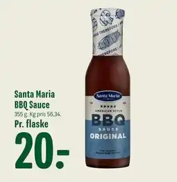 Min Købmand Santa Maria BBQ Sauce, DKK 20 tilbud