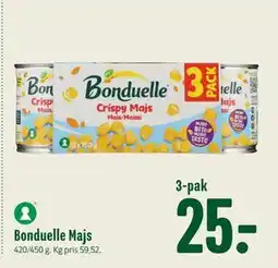 Min Købmand Bonduelle Majs, DKK 25 tilbud