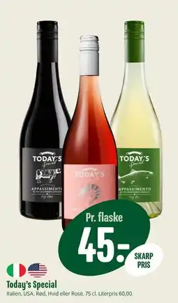 Min Købmand Today’s Special, DKK 45 tilbud