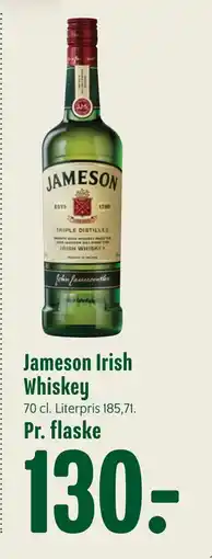 Min Købmand Jameson Irish Whiskey, DKK 130 tilbud