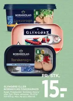 MENY GLYNGØRE ELLER BORNHOLMS FISKEMARKED, DKK 15 tilbud