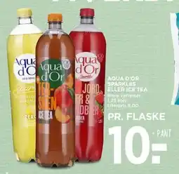 MENY AQUA D’OR SPARKLES ELLER ICE TEA, DKK 10 tilbud