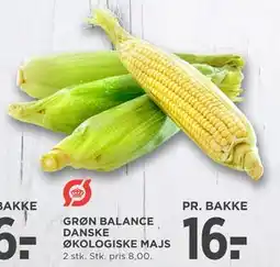 MENY GRØN BALANCE DANSKE ØKOLOGISKE MAJS, DKK 16 tilbud