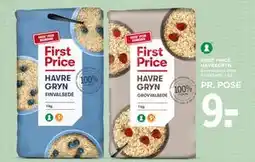 MENY FIRST PRICE HAVREGRYN, DKK 9 tilbud