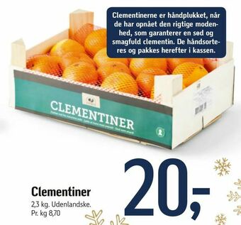 Føtex Clementiner tilbud