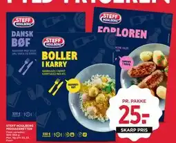 MENY STEFF HOULBERG MIDDAGSRETTER, DKK 25 tilbud