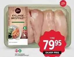 MENY GESTUS DANSK KYLLINGEBRYSTFILET, DKK 79.95 tilbud
