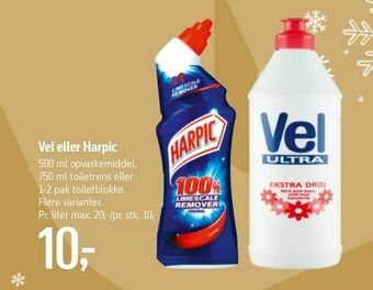 Føtex Vel eller Harpic tilbud