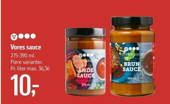 Føtex Vores sauce tilbud