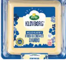 ABC Lavpris Klovborg ost i skiver mellemlagret tilbud