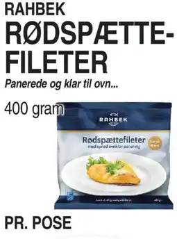 ABC Lavpris RAHBEK Rødspætte- fileter tilbud