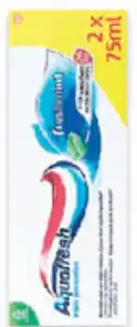 ABC Lavpris AQUAFRESH Tandpasta, 2-pak tilbud