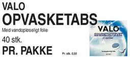 ABC Lavpris VALO Opvasketabs tilbud